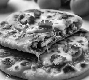 Chicken Pizza Paratha
