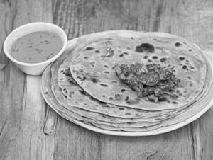 Methi Paratha 