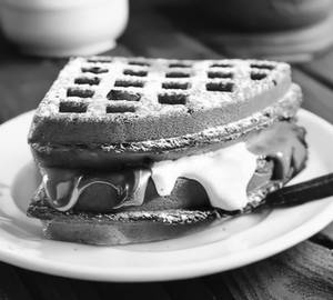 Triple chocolate [waffles]