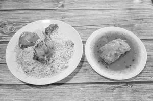 Chicken Biriyani + Chicken Chap 1 Pc