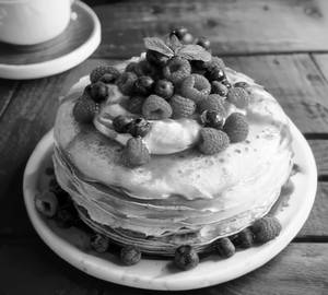 Twin Berries Pancake