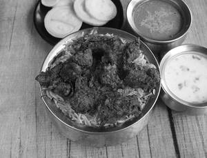 Mutton Biryani(bone)