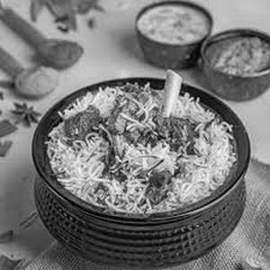Jafran Special Mutton Biriyani (2pcs Mutton)