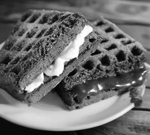 Dark and white [waffles]
