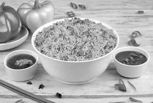 Veg Garlic Fried Rice