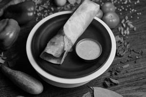 Paneer Afghani Tikka Roll