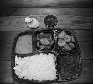 Fish Masala Thali [Serves 1]
