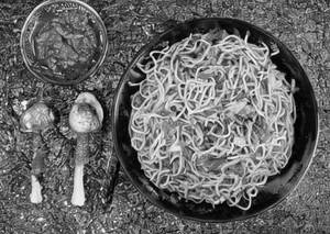 Mushroom Schezwan Noodles