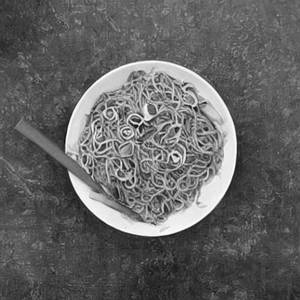 Chicken Schezwan Noodles.      