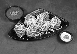 Chicken Kurkure Piri Piri Cheese Momo