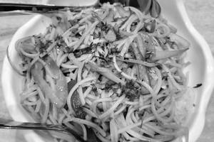 Veg hakka noodles