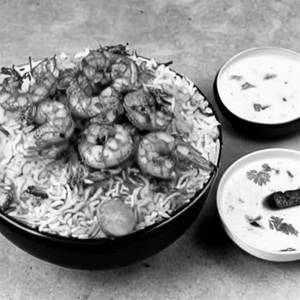 Prawns Biryani