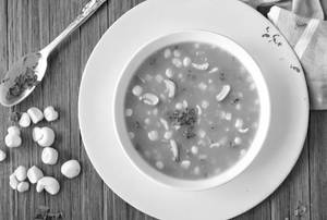 Sweet corn Mushroom Soup