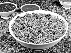 Veg Triple Schezwan Rice