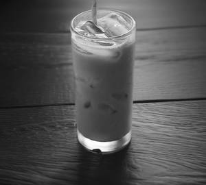 Plain cold coffee