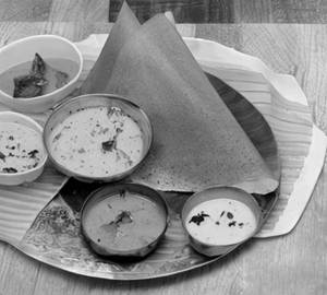 Butter Onion Rava Masala Dosa