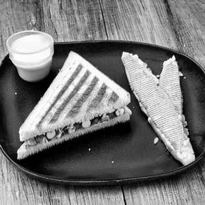 Grill Corn Cheese Sandwich