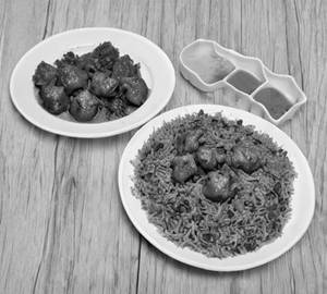 Chicken Manchurian Fried Rice