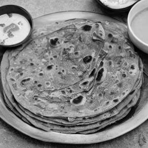 Palak paratha