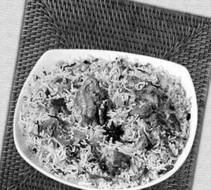 Hedrabadi chicken biryani
