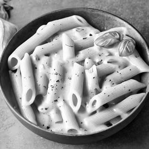 Pasta In White Sauce