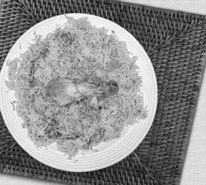 Muradabadi chicken biryani