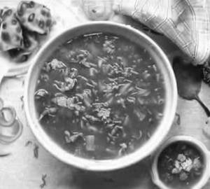 Veg Manchurian Soup
