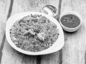 Chicken Singapore Fried Rice