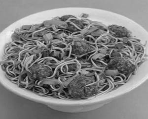 Veg Manchurian Noodles