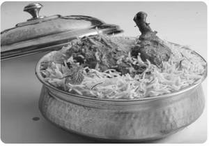 Zafrani Chicken Dum Biryani (single)