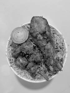 Red Bucket Special Chicken Biryani [ Solo ]