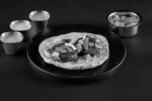 Mushroom Galauti Naan