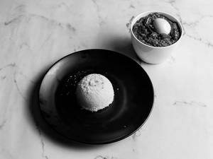 Puttu + Egg Roast