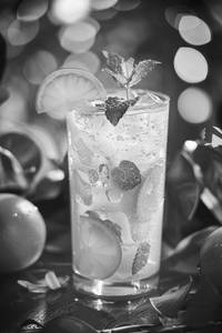 Orange mojito