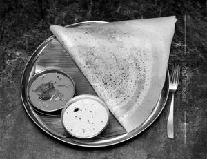 B Schezwan Paneer Dosa