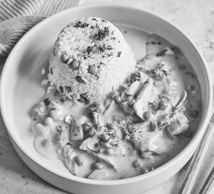 Chicken Fricasee Rice Bowl