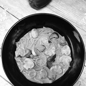 Veg Pink Sauce Spaghetti Pasta