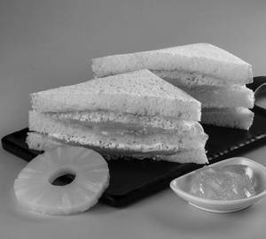 Pineapple Cheese Sandwich [3 Slices] [Serve - 2]