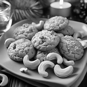 Sugar-Free Cashew Delight Cookies [75 Gms]