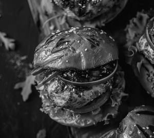 Smoked chicken burger