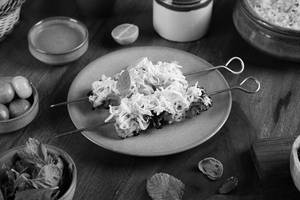 Malai Chicken Tikka (drizzled W Truffle Butter) (8pcs)