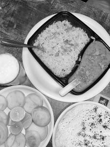 Dal Fry + Jeera Rice + Papad + Buttermilk Combo