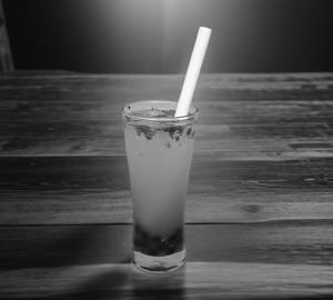 Yuzu Fizz With Mint Boba