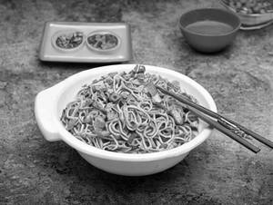 Mushroom Noodles     