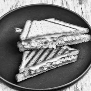 Grill Potato Cheese Sandwich