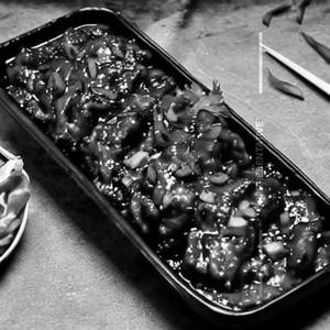 Slice Chicken In Black Bean Sauce