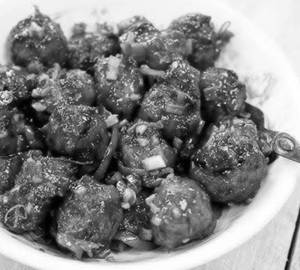 Veg Manchurian Half