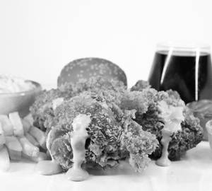 Cheese Burst Fried Chicken Combo