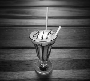 Cold Coffee With Vanila Ice Cream..