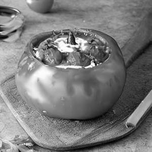 Stuffed Tomato (Curry)